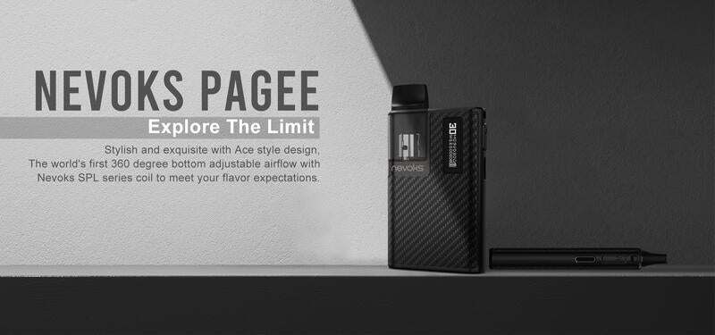原廠正品 NEVOKS Pagee Pod 佩奇 主機套裝 VC蒸氣