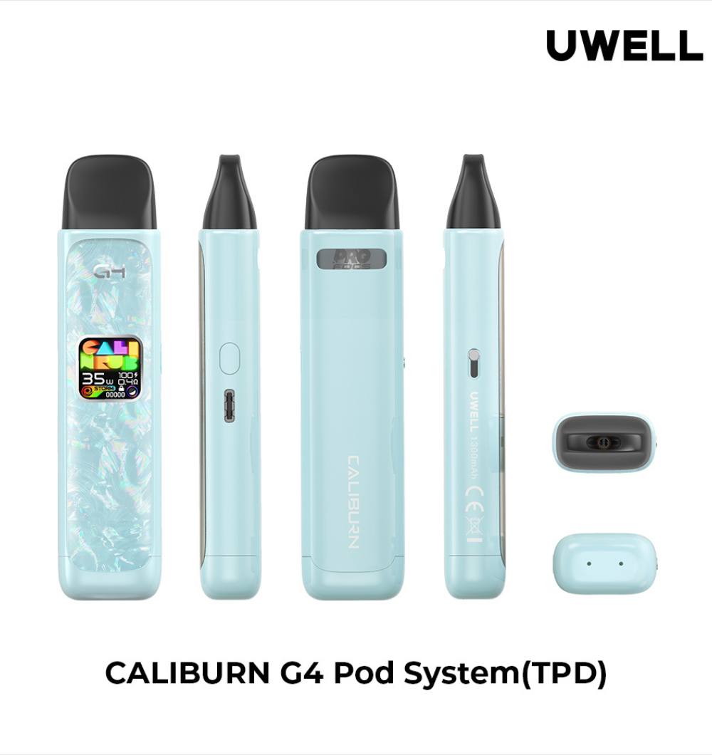 原廠正品 現貨 咖哩棒 Uwell Caliburn G4 小煙 電子煙 (五月新品)當天出貨 VC蒸氣