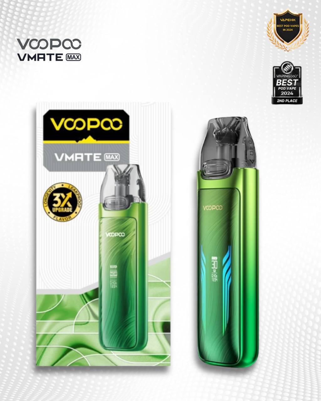 原廠正品 Voopoo Vmate MAX 30W 可調瓦小煙 1200mAh 電子煙 小煙 VC蒸氣