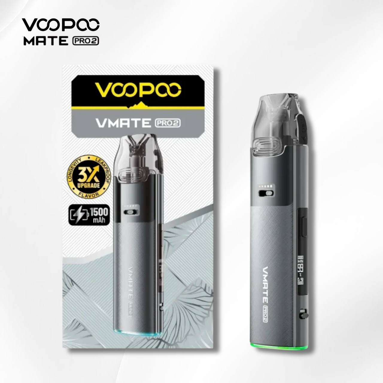 9月新品上市 原廠正品 VOOPOO Vmate Pro 2 Pod Kit 1500mAh 30W 電子煙 大小煙 老闆推薦 VC蒸氣