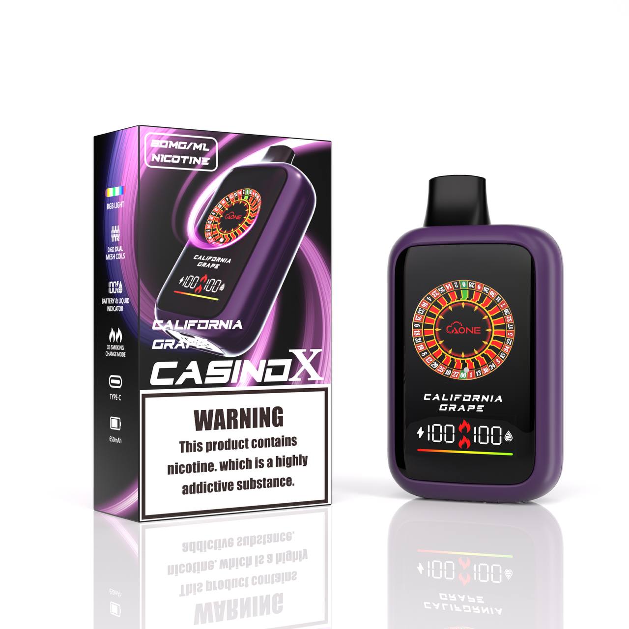 原廠正品 AONE VAPE CASINO 賭場 一次性 16000口 大容量 電子煙 小煙 拋棄式 俄羅斯輪盤 老闆推薦 - VC蒸氣