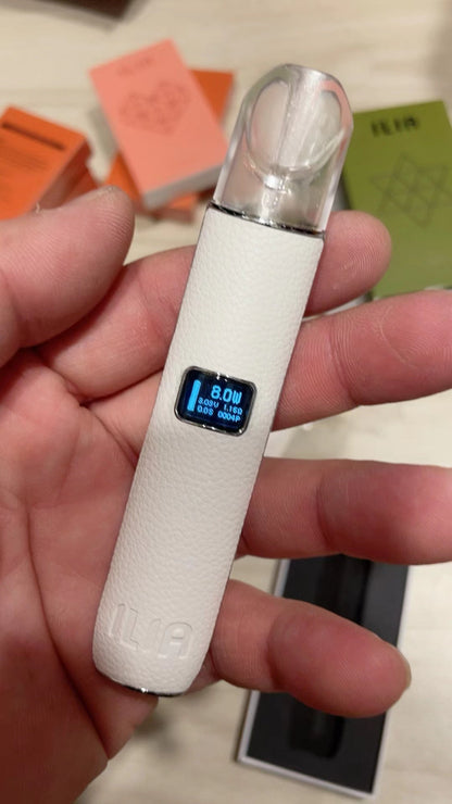 原廠正品 【ILIA哩啞】ILIA 革調系列 哩啞皮革主機 通用一代RELX/SP2/LANA/DIYA 各式煙彈 現貨 VC蒸氣