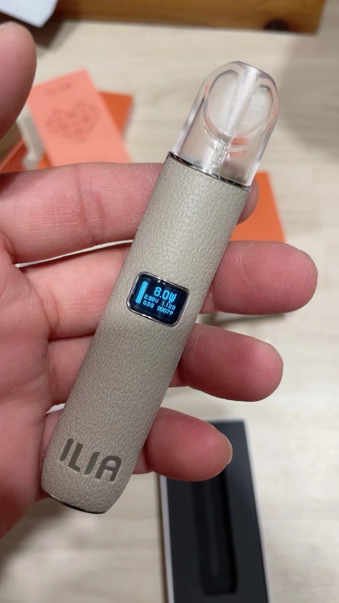 原廠正品 【ILIA哩啞】ILIA 革調系列 哩啞皮革主機 通用一代RELX/SP2/LANA/DIYA 各式煙彈 現貨 VC蒸氣