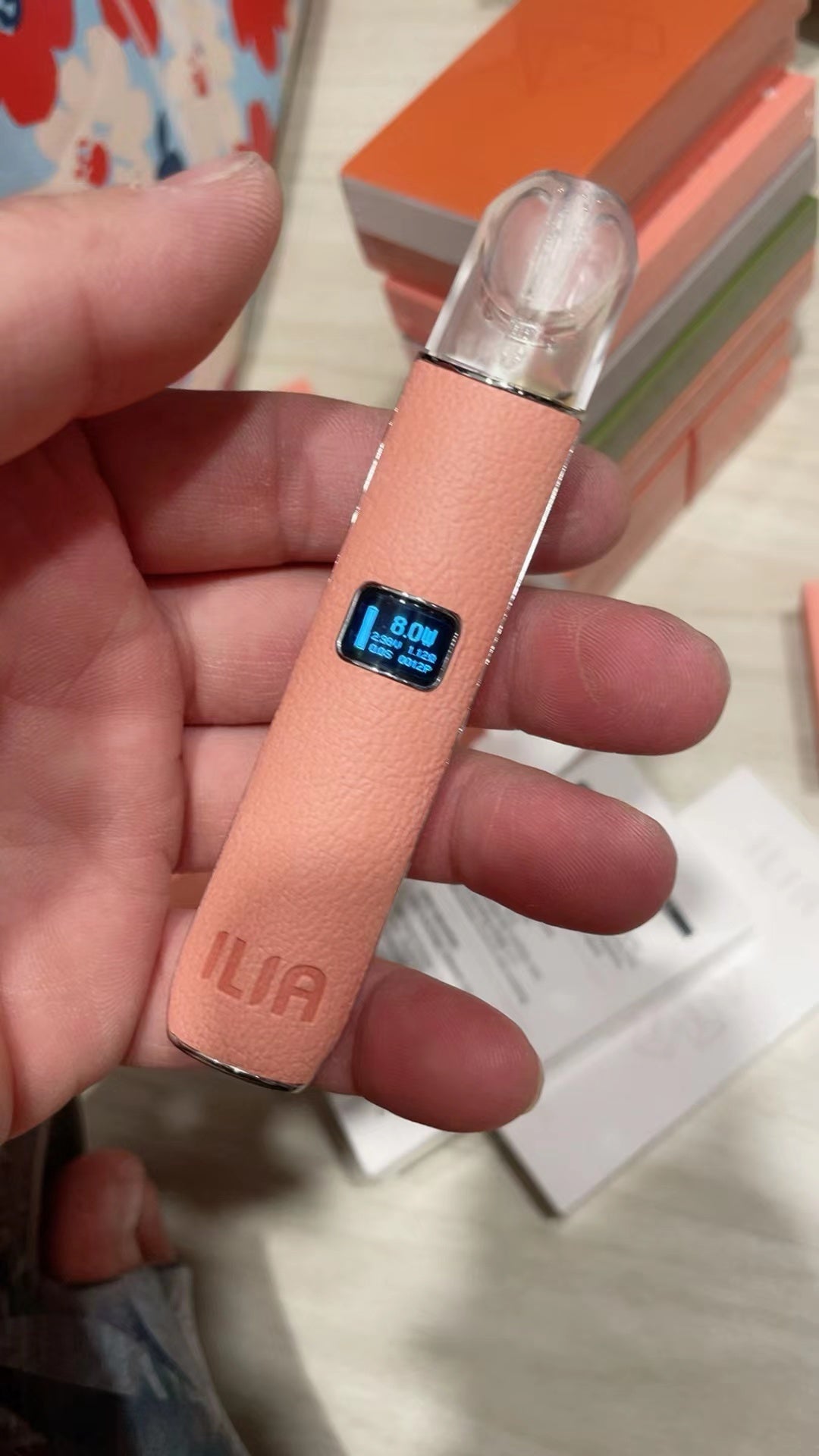 原廠正品 【ILIA哩啞】ILIA 革調系列 哩啞皮革主機 通用一代RELX/SP2/LANA/DIYA 各式煙彈 現貨 VC蒸氣