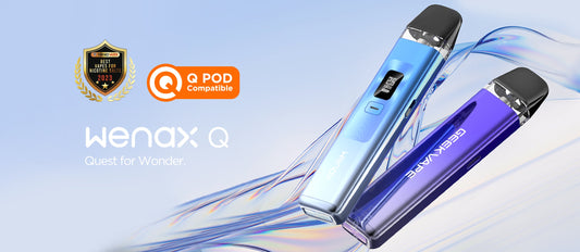 Geekvape WENAX Q pod kit 1000mAh 維納斯Q 小煙 電子煙 新品 VC蒸氣