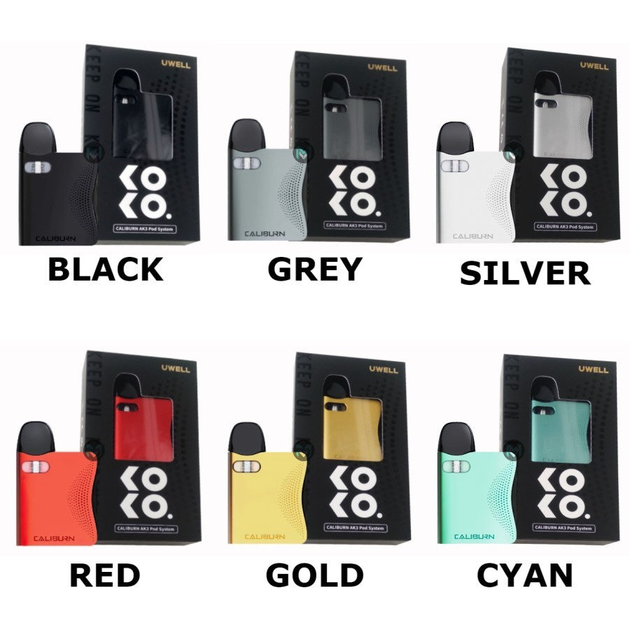 原廠正品 Uwell Caliburn AK3 520mAh 咖哩棒AK3 VC蒸氣