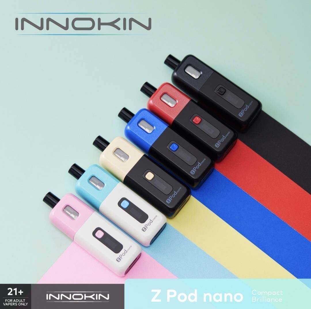 原廠正品 INNOKIN Z Pod Nano 魔術方塊 超輕便型 小煙主機套裝 空煙彈 VC蒸氣