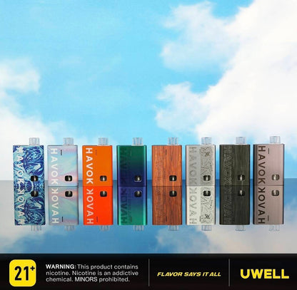 原廠正品 100%不漏油【Uwell Havok R】咖哩棒 酒壺 電子煙主機 空煙彈 VC蒸氣