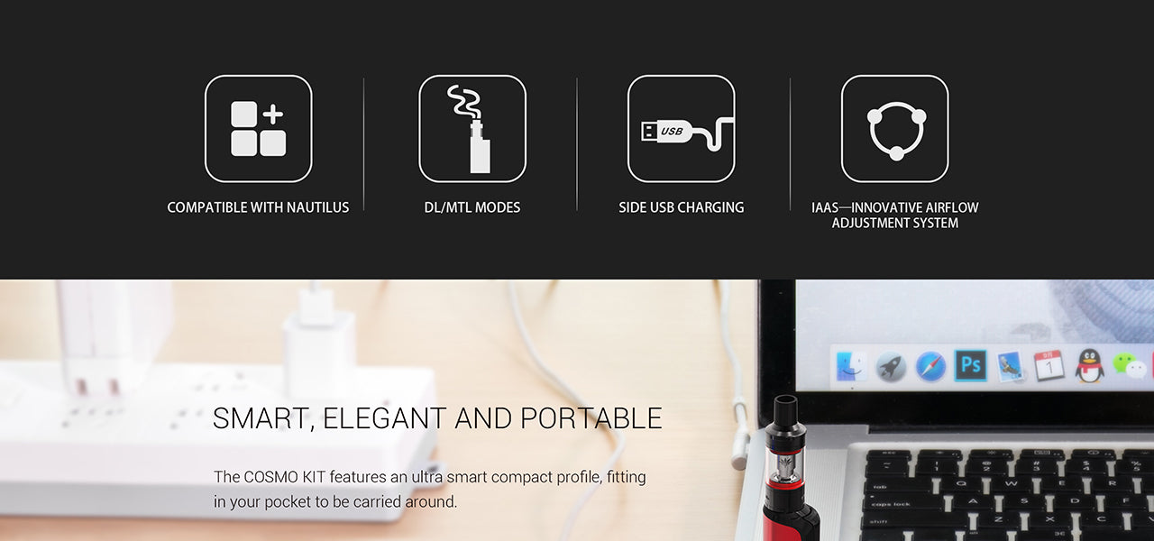 原廠正品 VAPTIO COSMO NEBULA KIT 星雲 1500mAh VC蒸氣