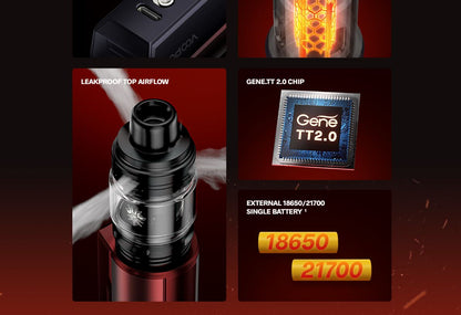 原廠正品 VOOPOO DRAG M100S 跩哥 大小煙510主機 PNP成品芯 霧化器 VC蒸氣