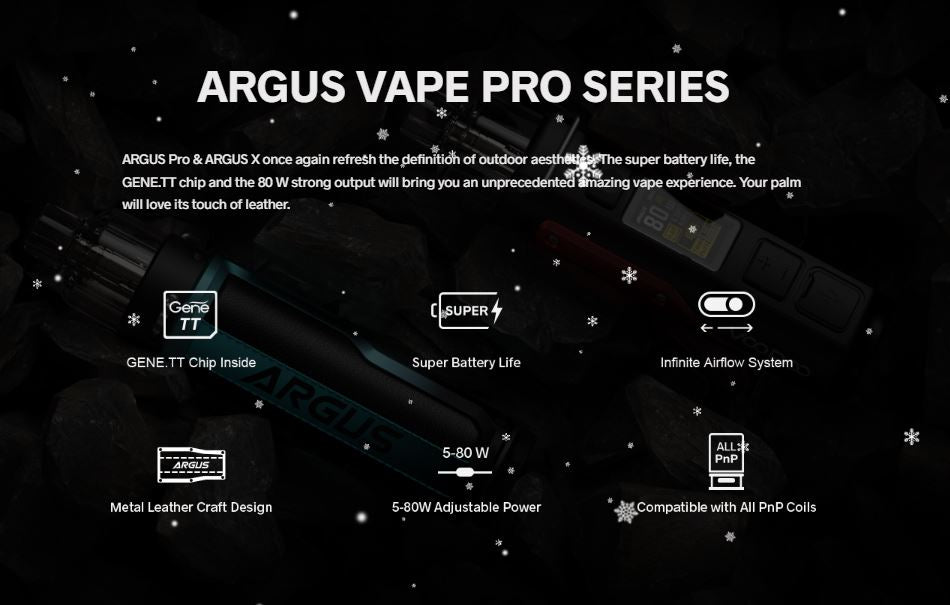 原廠正品 VOOPOO Argus X 80W 18650電池版 VC蒸氣