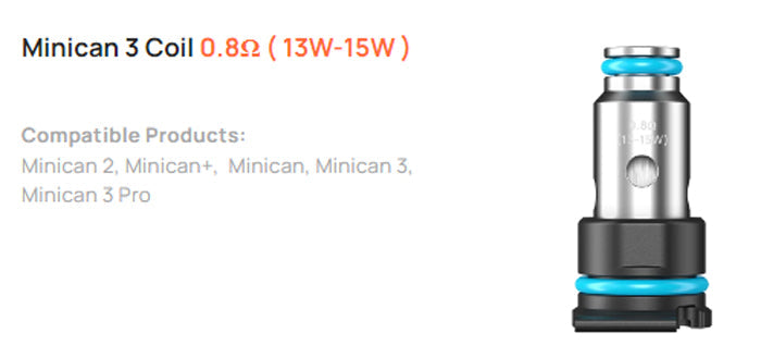 原廠正品 Aspire Minican 3 Pro 20W 900mAh 小煙 VC蒸氣