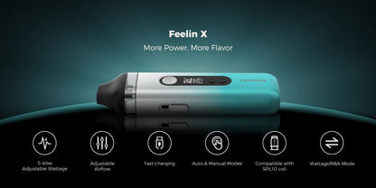 Nevoks FEELIN X 40W 1600mAh 菲林升級版 VC蒸氣