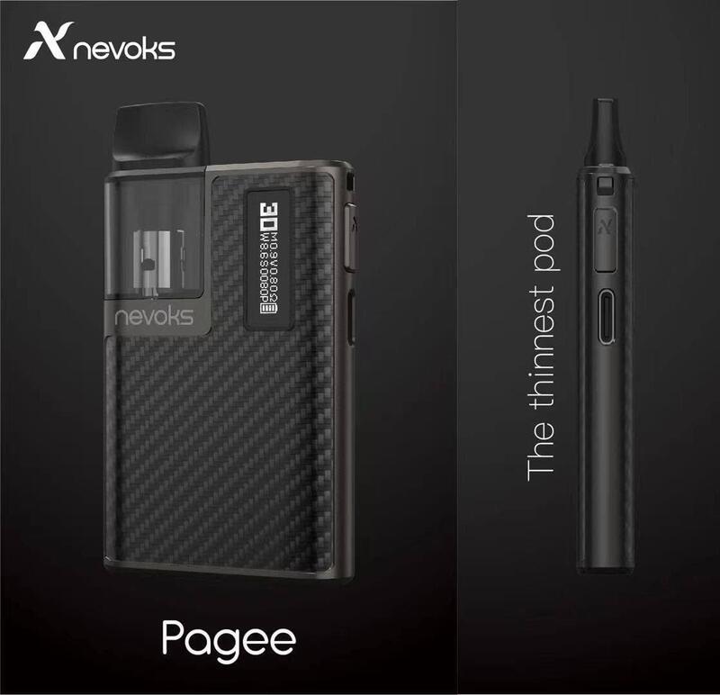 原廠正品 NEVOKS Pagee Pod  佩奇 主機套裝 VC蒸氣