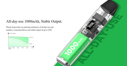 Geekvape WENAX Q pod kit 1000mAh 維納斯Q 小煙 電子煙 新品 VC蒸氣