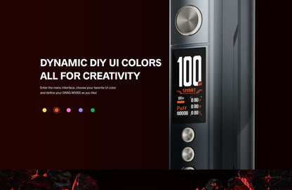 原廠正品 VOOPOO DRAG M100S 跩哥 大小煙510主機 PNP成品芯 霧化器 VC蒸氣