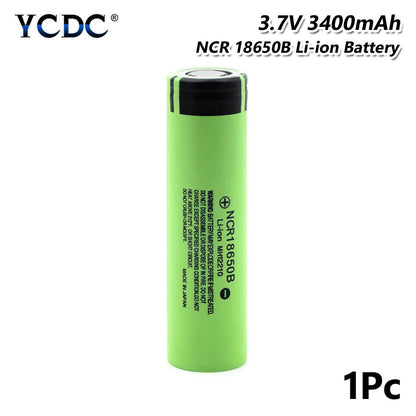 原裝進口 Panasonic 國際牌 NCR18650B鋰 電池 3400mAh 手電筒專用 VC蒸氣