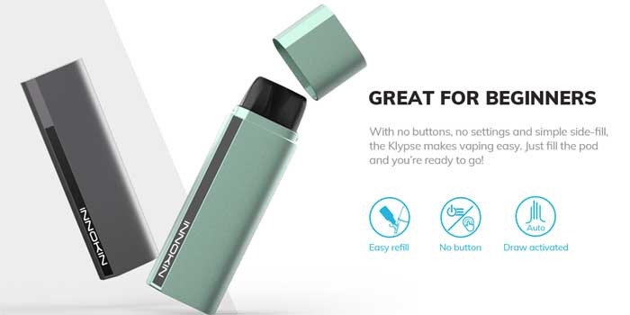 原廠正品 INNOKIN Klypse Pod 克利普斯 自帶吸嘴防塵蓋 空彈 替換倉 空彈夾 掛繩 吊繩 VC蒸氣