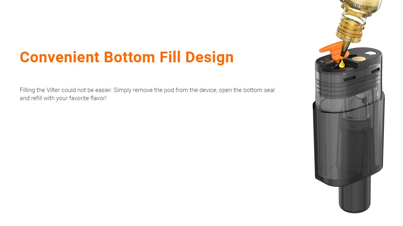 原廠正品 Aspire Vilter Pod Kit 450mAh 666一代 VC蒸氣