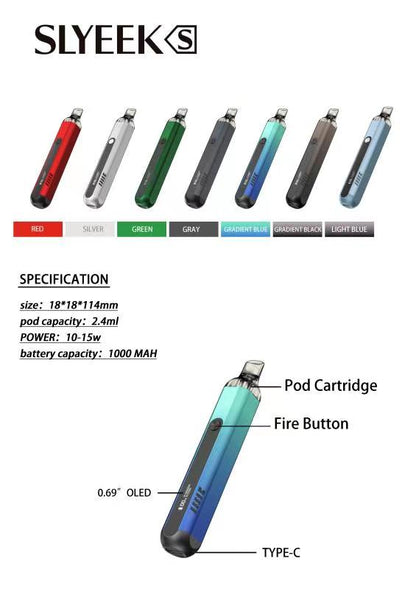 原廠正品 INVC Slyeek S 斯萊克二代 斯萊克 S 正品雷標 VC蒸氣