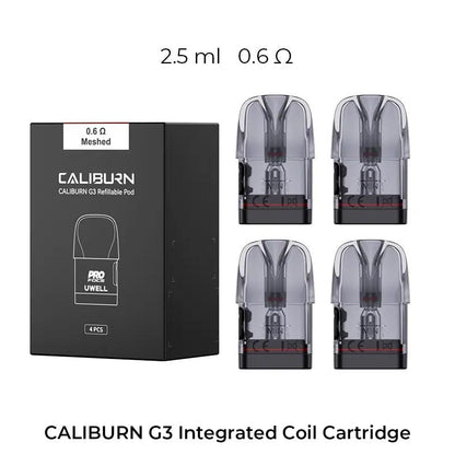 原廠正品 Uwell Caliburn GK3 Pod 石中劍 王者之劍 空煙彈 替換倉 空油倉 KOKO VC蒸氣