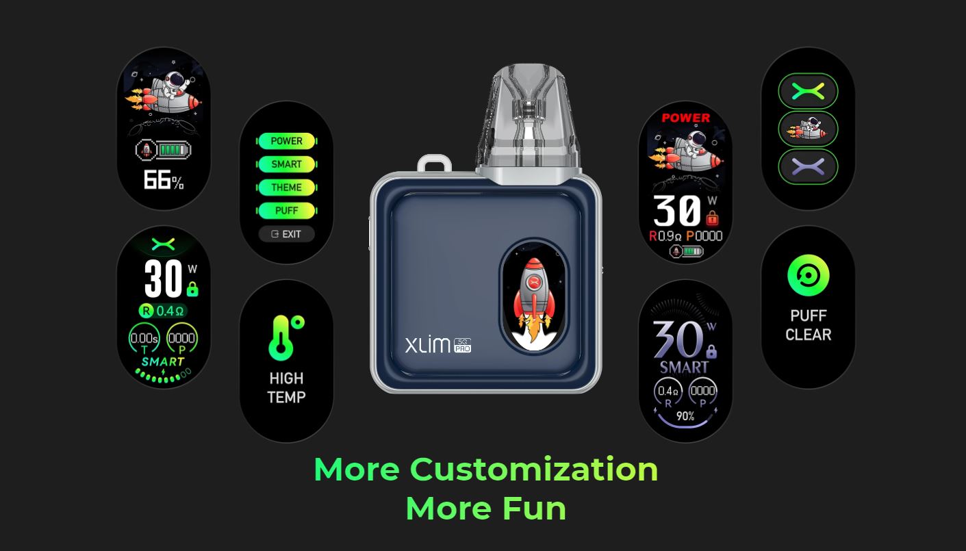 原裝正品 OXVA XLIM SQ Pro 小蠻牛 1200mAh 可調瓦 VC蒸氣