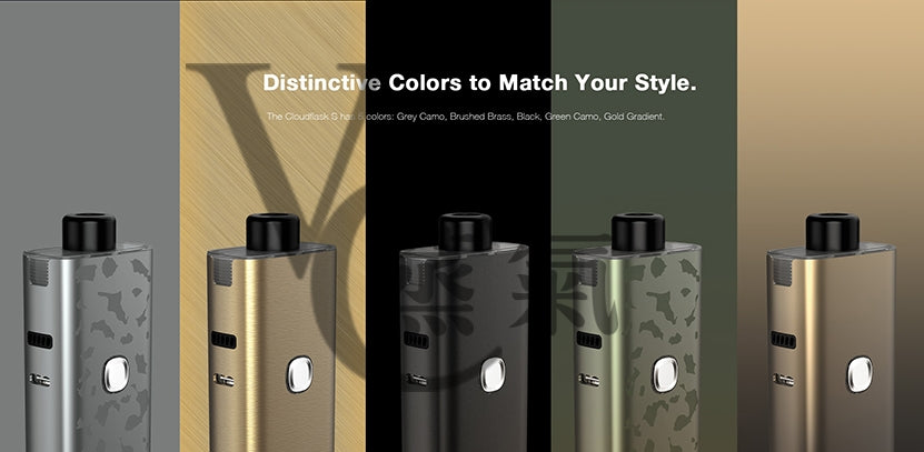 原廠正品 Aspire Cloudflask S 酒壺 造型 主機 大煙 出清 VC蒸氣