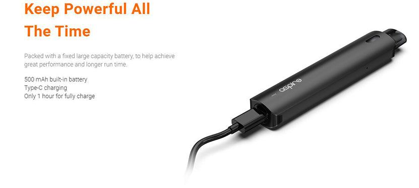 原廠正品 Aspire OBY KIT 小煙主機 VC蒸氣