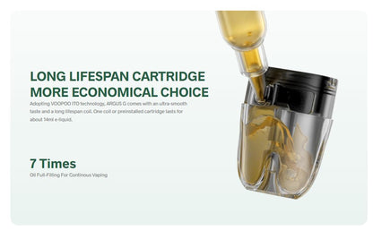 原廠正品 VOOPOO ARGUS G 25W 阿格斯 POD Kit  ARGUS G 小煙 主機套裝 VC蒸氣