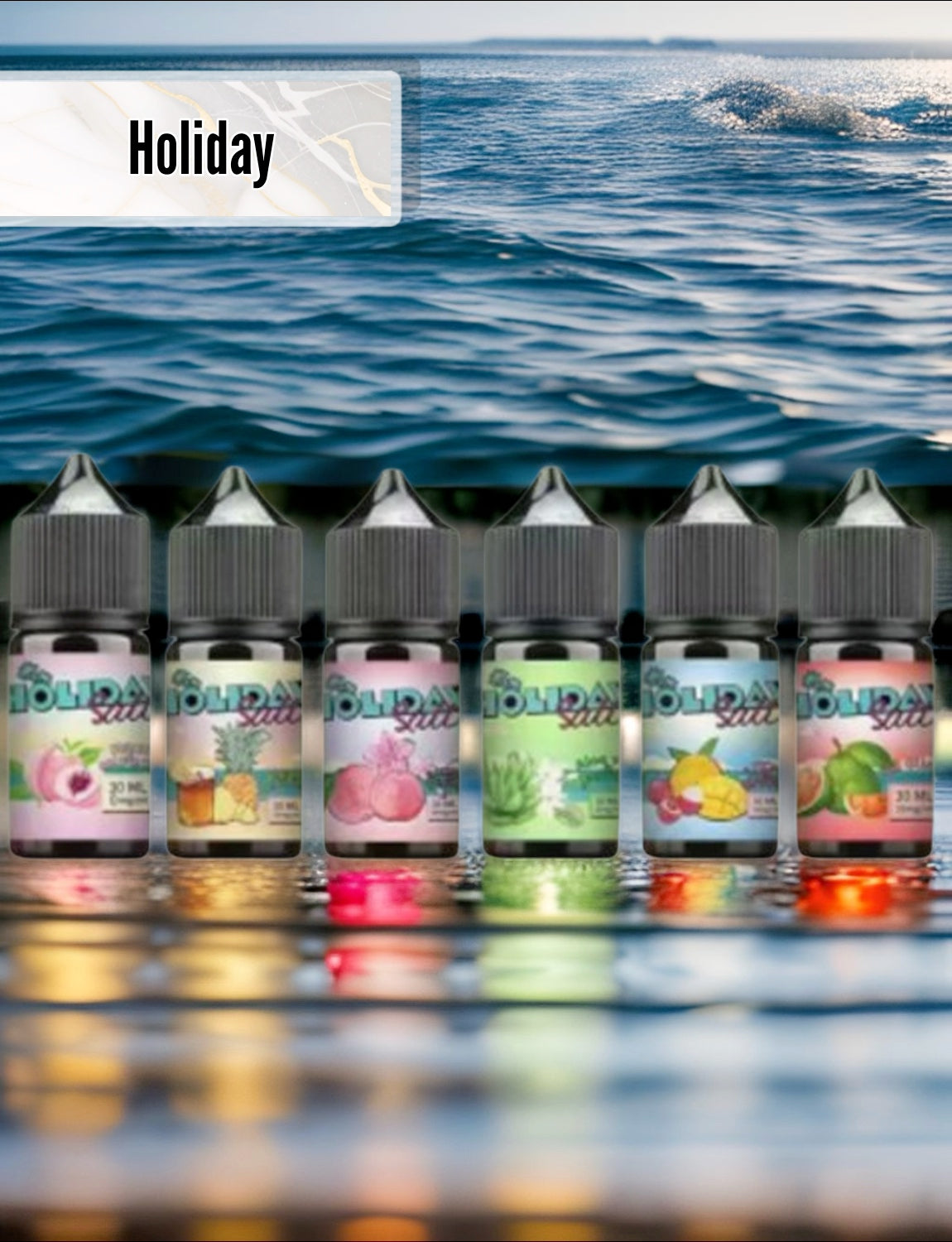 原廠正品 HOLIDAY SALT 假日鹽  30ML  35MG  菸油 小煙油 煙油 老冰棍 VC蒸氣