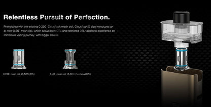 原廠正品 Aspire Cloudflask S 酒壺 造型 主機 大煙 出清 VC蒸氣