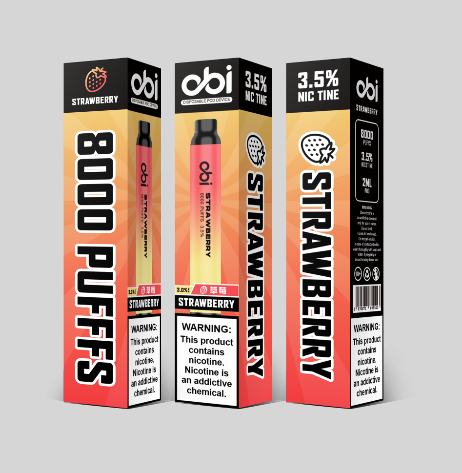原廠正品 現貨 老闆推薦 Obi 8000口  一次性 喜八辣 聯名  拋棄式 26種口味 13ML 大容量 買10隻贈1隻 電子煙 小煙  非 ILIA 哩啞 LANA 喜貝 喜八辣 RELX VC蒸氣