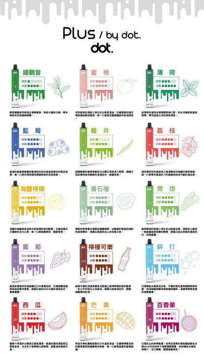 原廠正品 佩特里 DOTPLUS 8000口 風味研究所 ㄧ次性電子煙 拋棄式