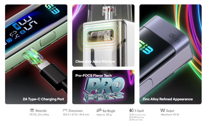 原廠正品 UWELL CALIBURN G3 PRO 35W 咖哩棒 PRO 小煙 電子煙 VC蒸氣