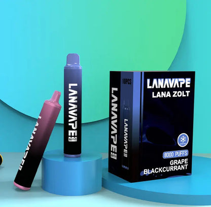 原廠正品 LANA VAPE 拋棄式 8000口 一次性 17種口味 台灣現貨 電子煙 大容量 VC蒸氣