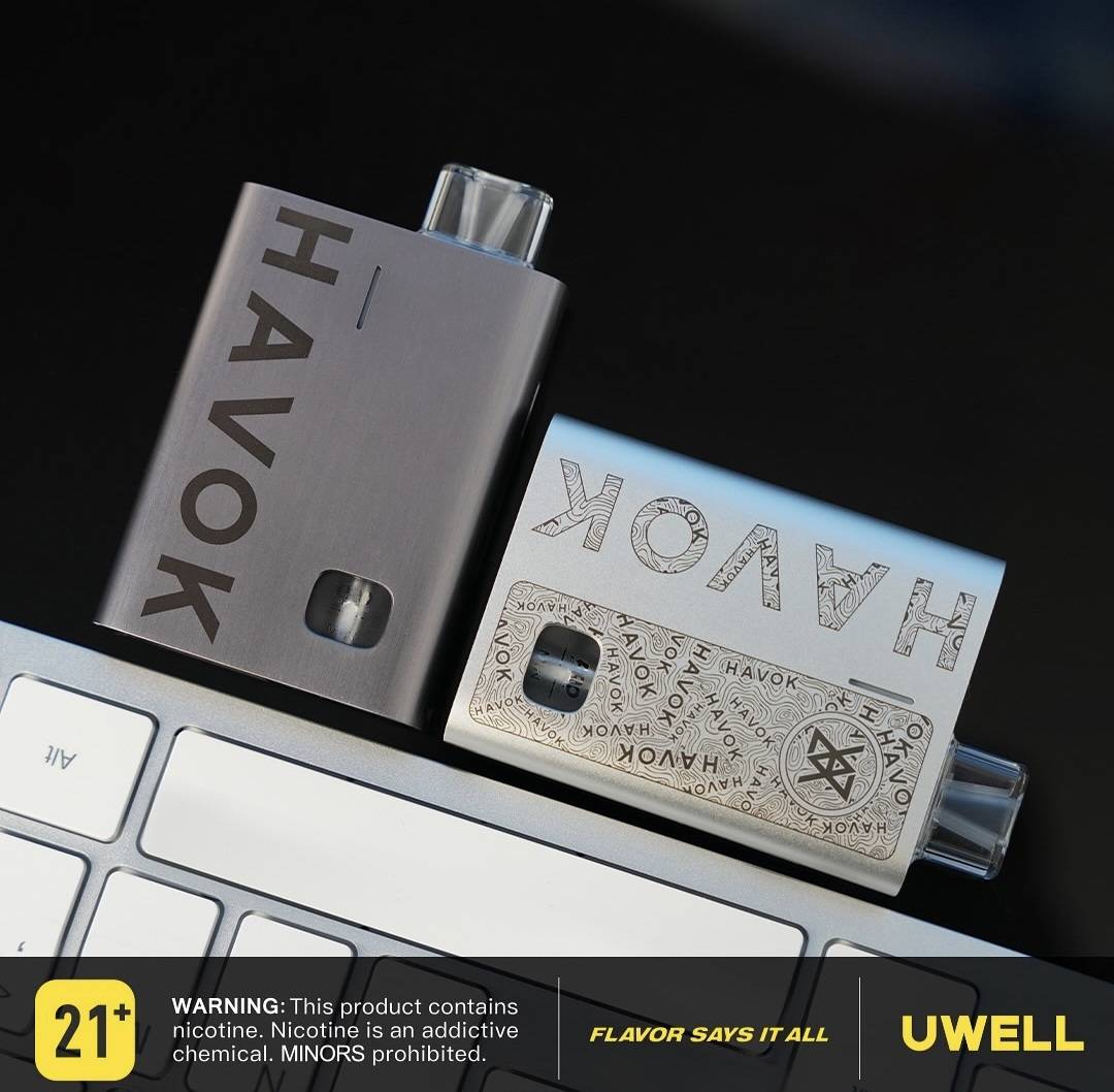 原廠正品 100%不漏油【Uwell Havok R】咖哩棒 酒壺 電子煙主機 空煙彈 VC蒸氣