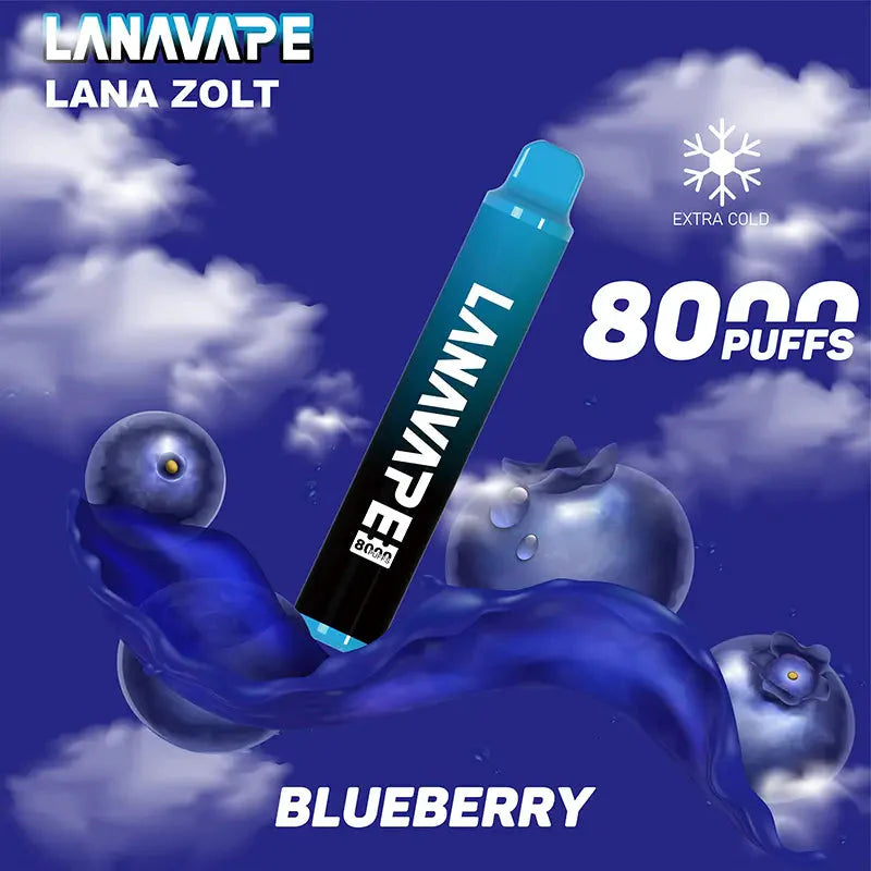 原廠正品 LANA VAPE 拋棄式 8000口 一次性 17種口味 台灣現貨 電子煙 大容量 VC蒸氣