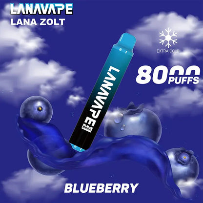 原廠正品 LANA VAPE 拋棄式 8000口 一次性 17種口味 台灣現貨 電子煙 大容量 VC蒸氣