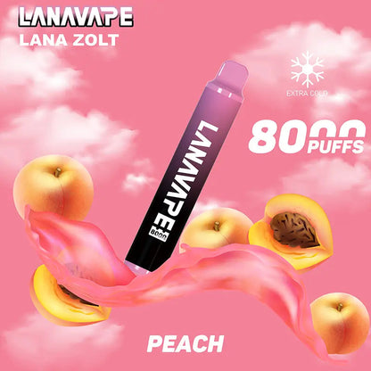 原廠正品 LANA VAPE 拋棄式 8000口 一次性 17種口味 台灣現貨 電子煙 大容量 VC蒸氣