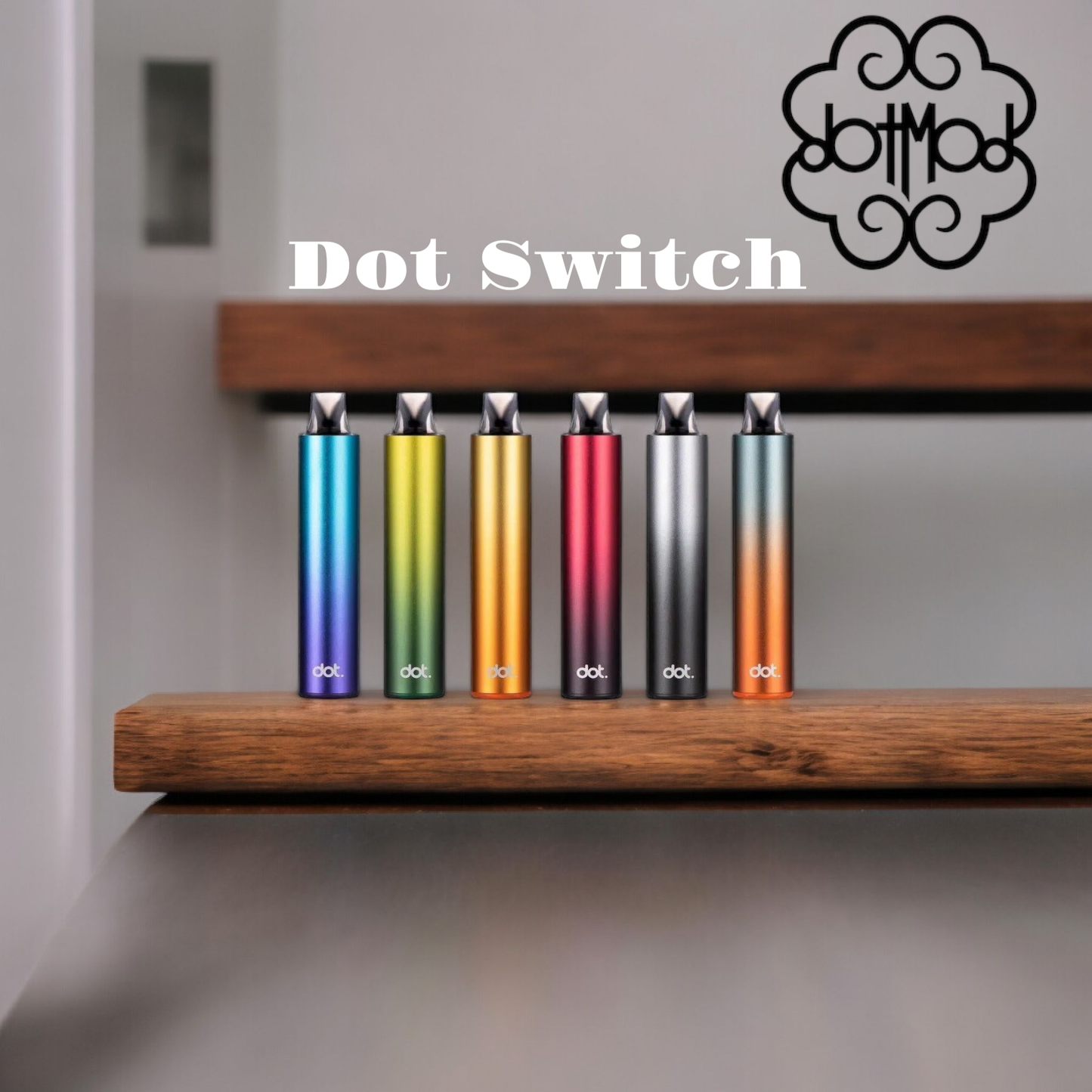 原廠正品 美國佩特里 DOT SWITCH  單桿主機 替換倉 替換彈 買三盒送主機一台 VC蒸氣