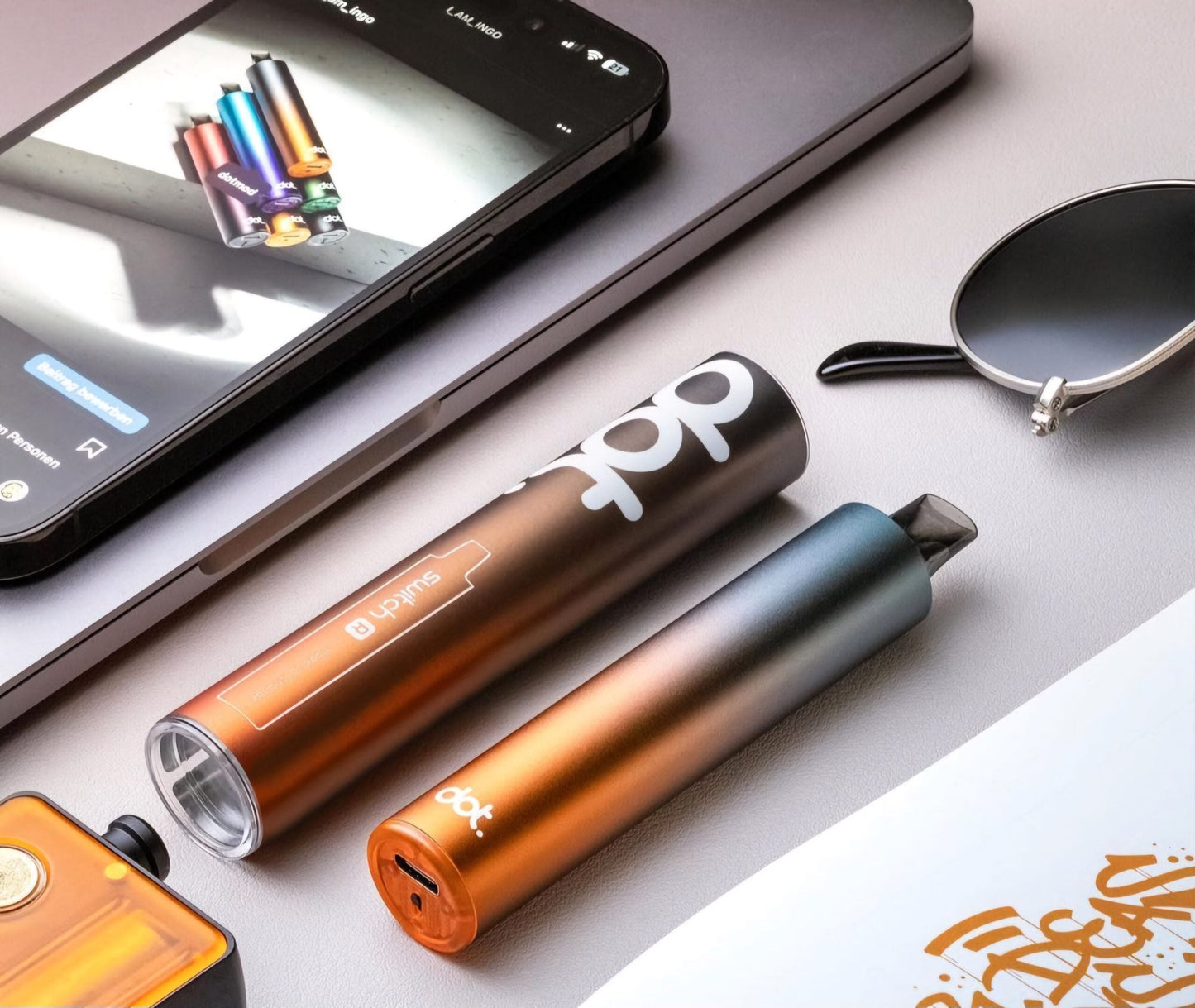 原廠正品 美國佩特里 DOT SWITCH  單桿主機 替換倉 替換彈 買三盒送主機一台 VC蒸氣