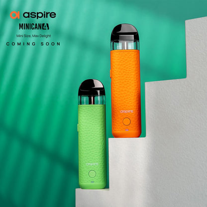 原廠正品 Aspire Minican 4 迷你罐4代 3檔可調 小煙 電子煙 VC蒸氣