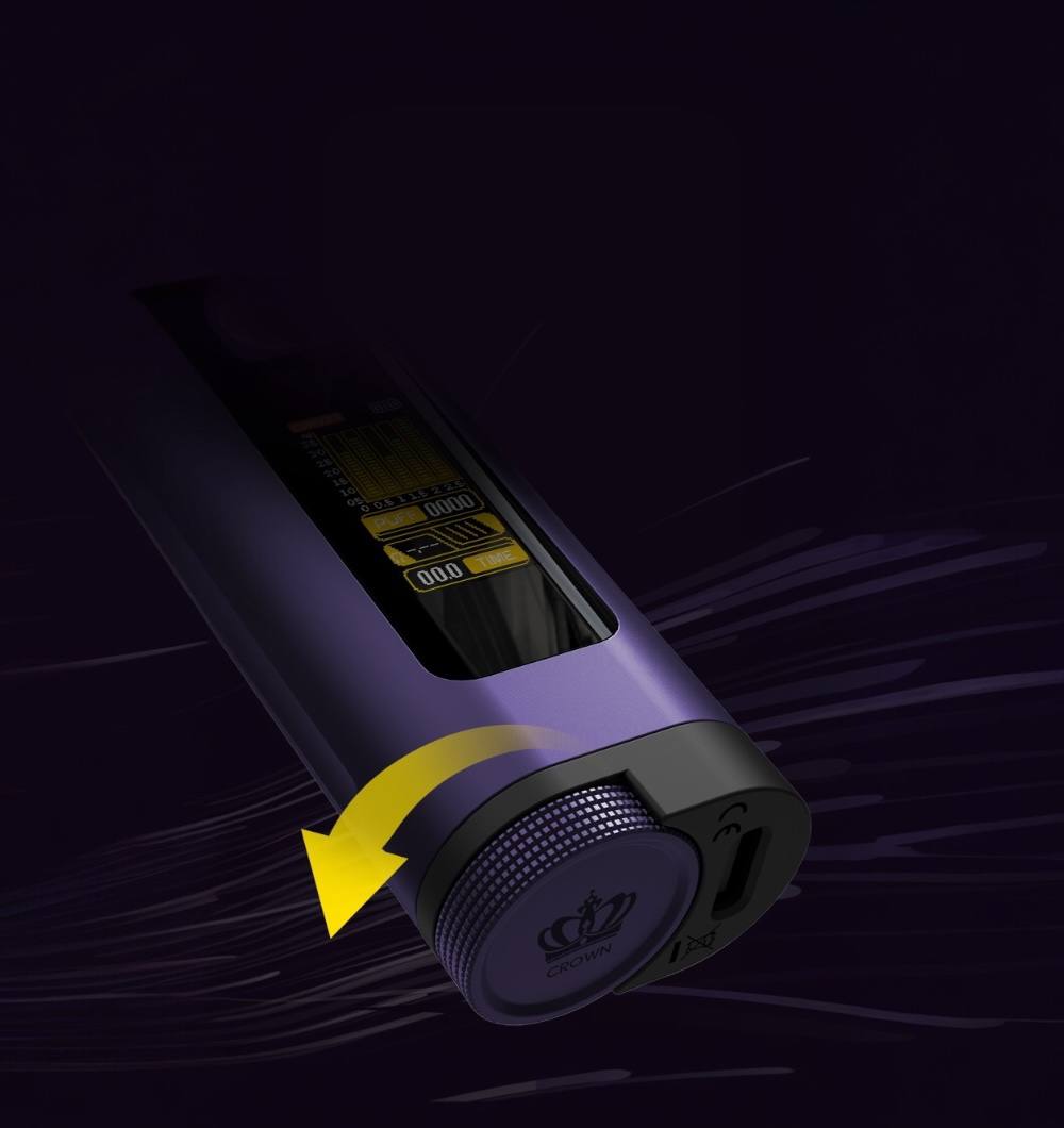 原廠正品 Uwell Crown D Pod Mod 35w 王冠 大小煙 主機套裝 現貨 當天出 VC蒸氣