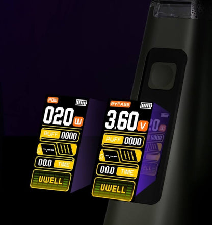 原廠正品 Uwell Crown D Pod Mod 35w 王冠 大小煙 主機套裝 現貨 當天出 VC蒸氣
