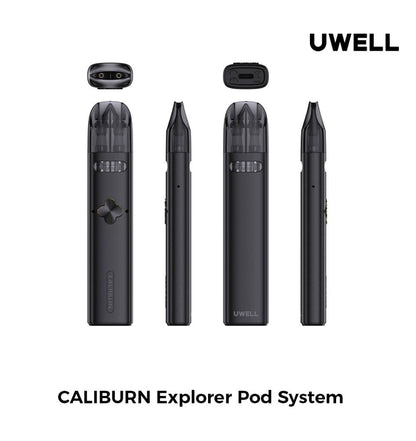 原廠正品 UWELL 探險家 探索者 Caliburn Explorer 雙線圈咖哩棒 VC蒸氣
