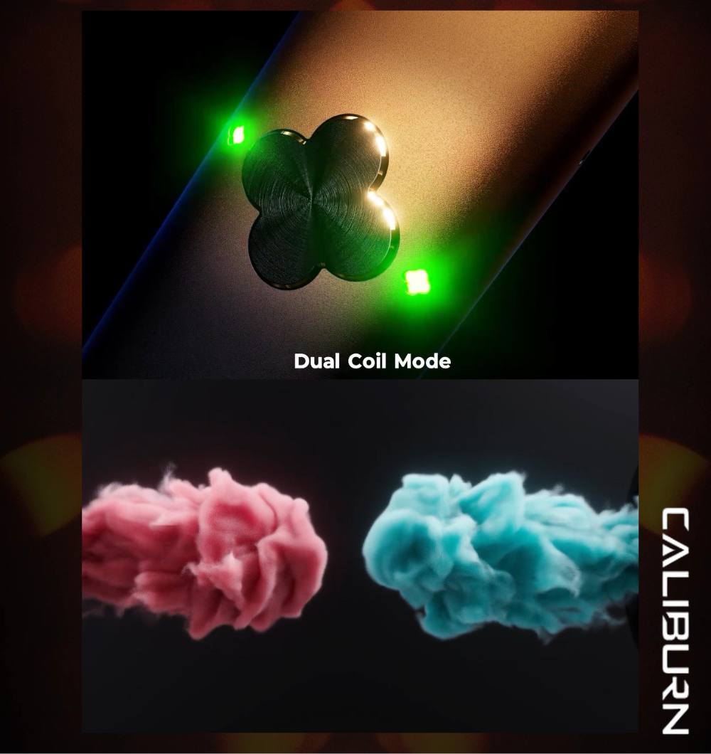 原廠正品 UWELL 探險家 探索者 Caliburn Explorer 雙線圈咖哩棒 VC蒸氣