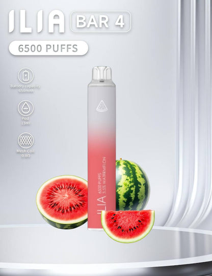 原廠正品 ILIA 哩亞 四代拋棄式6500口- 一次性 電子煙 拋棄式 電子煙 小菸 電子菸 VC蒸氣