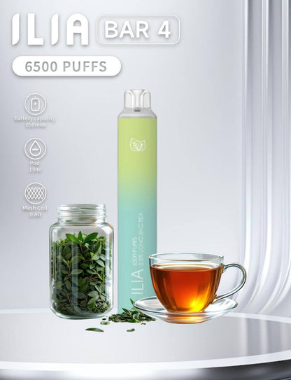 原廠正品 ILIA 哩亞 四代拋棄式6500口- 一次性 電子煙 拋棄式 電子煙 小菸 電子菸 VC蒸氣