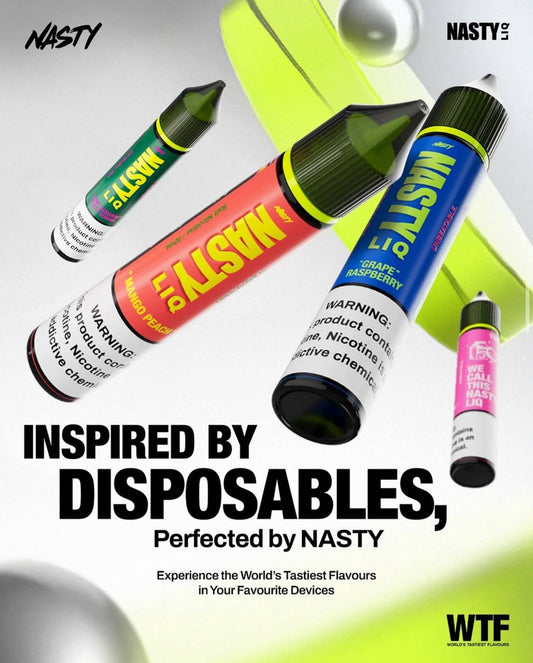 原廠正品 NASTY LIQ 30ML 35MG 小煙油 煙油 頑皮煙油｜馬來西亞進口 人氣煙油品牌 VC蒸氣