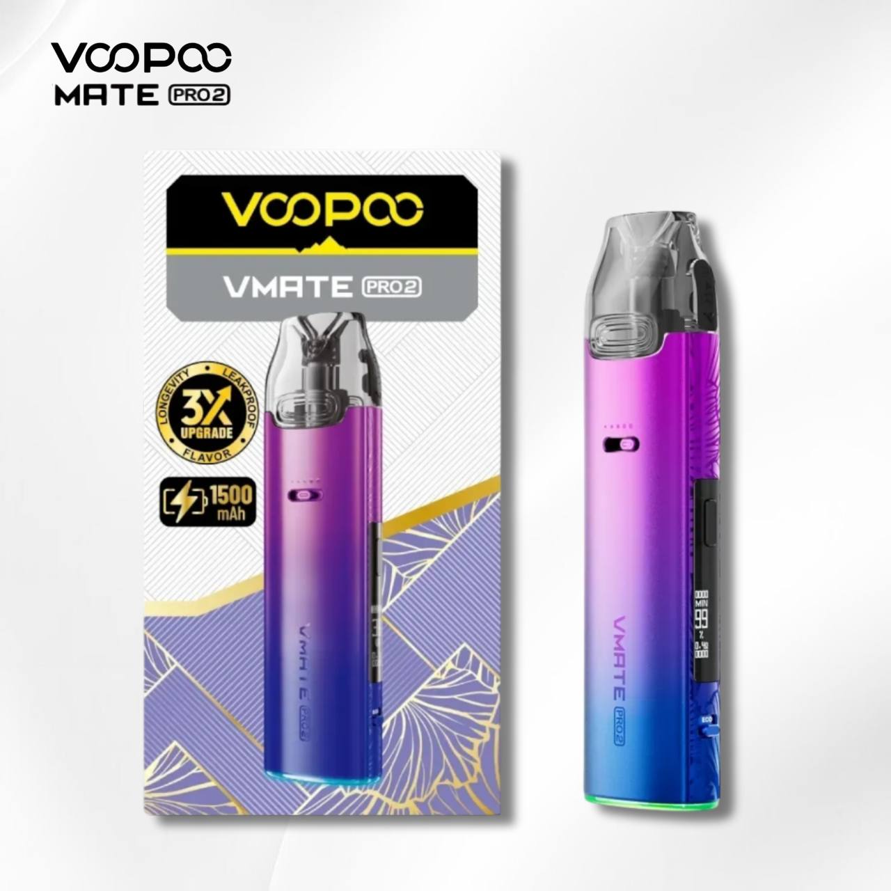 9月新品上市 原廠正品 VOOPOO Vmate Pro 2 Pod Kit 1500mAh 30W 電子煙 大小煙 老闆推薦 VC蒸氣